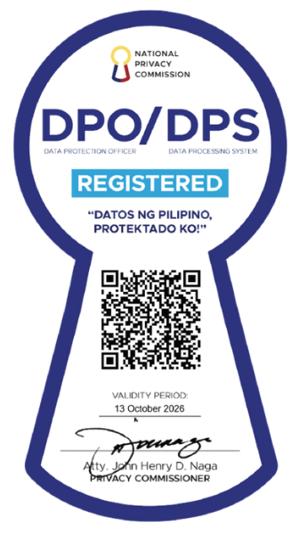 NPC Seal of Registration